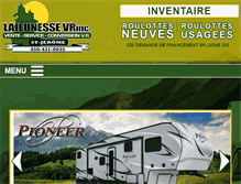 Tablet Screenshot of lajeunessevr.com